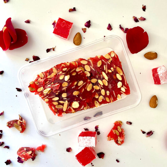 Rose with Roasted Almonds